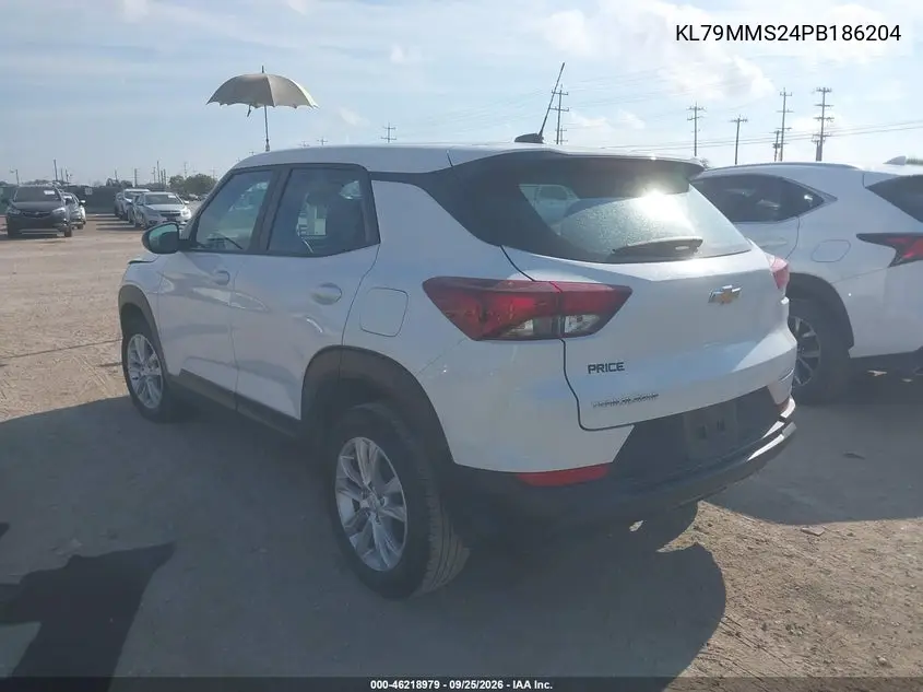 2023 CHEVROLET TRAILBLAZER VIN KL79MMS24PB186204 — фото 3