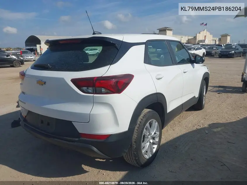 2023 CHEVROLET TRAILBLAZER VIN KL79MMS24PB186204 — фото 4