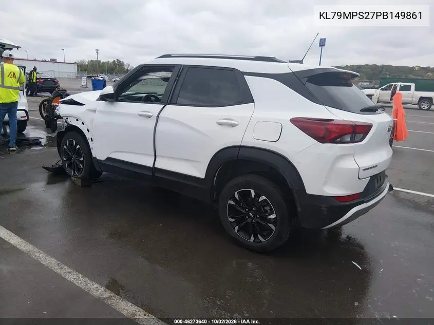 2023 CHEVROLET TRAILBLAZER VIN KL79MPS27PB149861 — фото 3