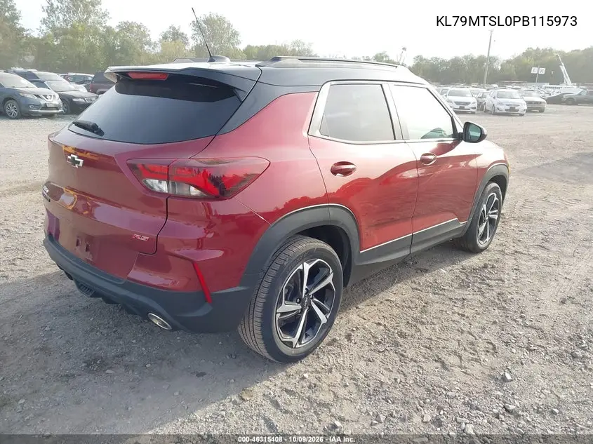 2023 CHEVROLET TRAILBLAZER VIN KL79MTSL0PB115973 — фото 4