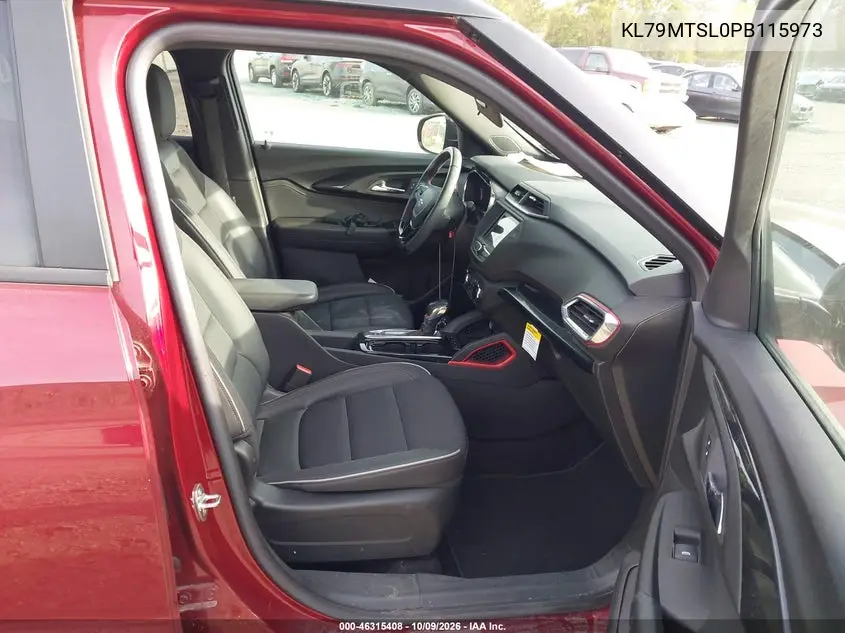 2023 CHEVROLET TRAILBLAZER VIN KL79MTSL0PB115973 — фото 5