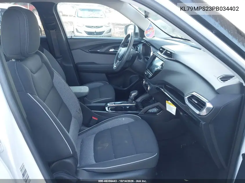 2023 CHEVROLET TRAILBLAZER VIN KL79MPS23PB034402 — фото 5
