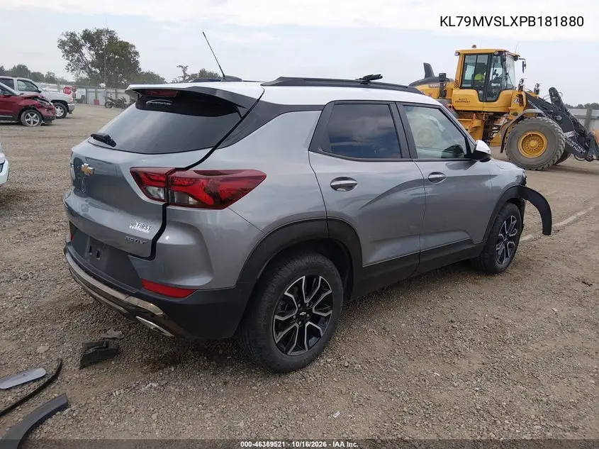 2023 CHEVROLET TRAILBLAZER VIN KL79MVSLXPB181880 — фото 4