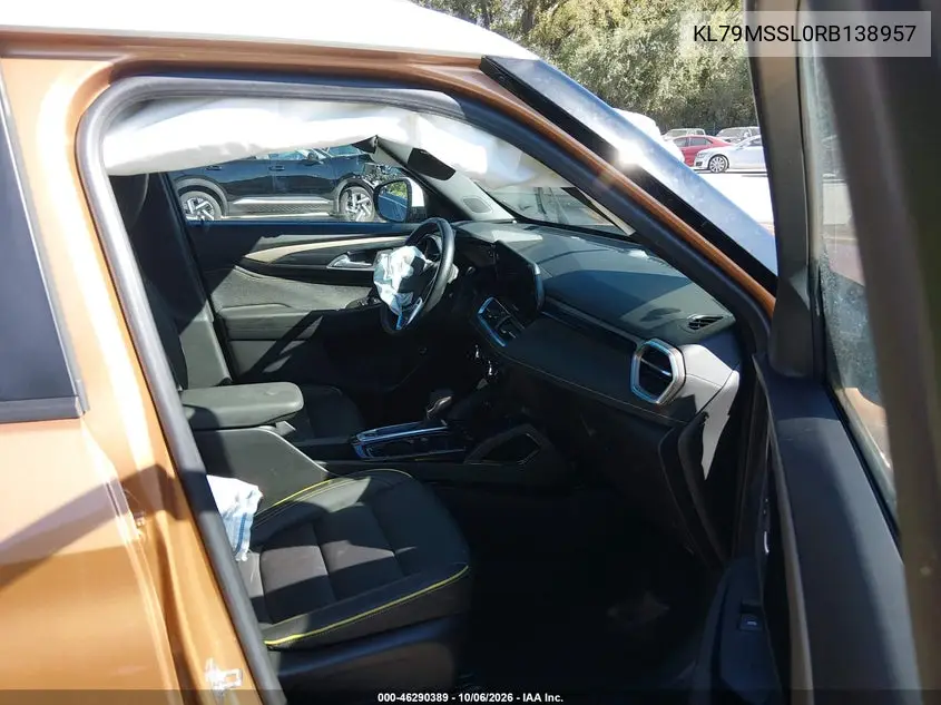 2024 CHEVROLET TRAILBLAZER VIN KL79MSSL0RB138957 — фото 5