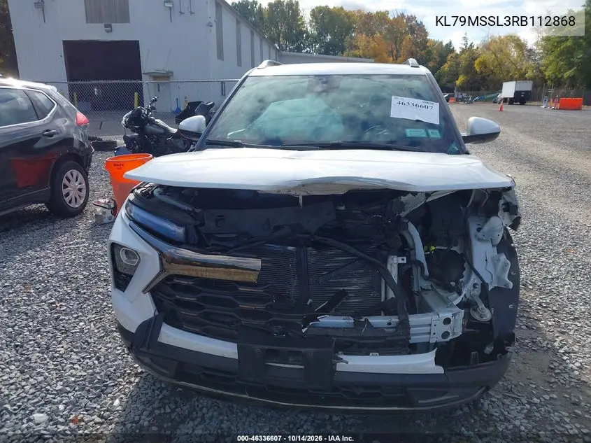 2024 CHEVROLET TRAILBLAZER VIN KL79MSSL3RB112868 — фото 12