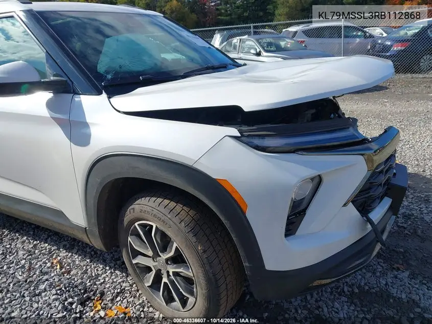 2024 CHEVROLET TRAILBLAZER VIN KL79MSSL3RB112868 — фото 17