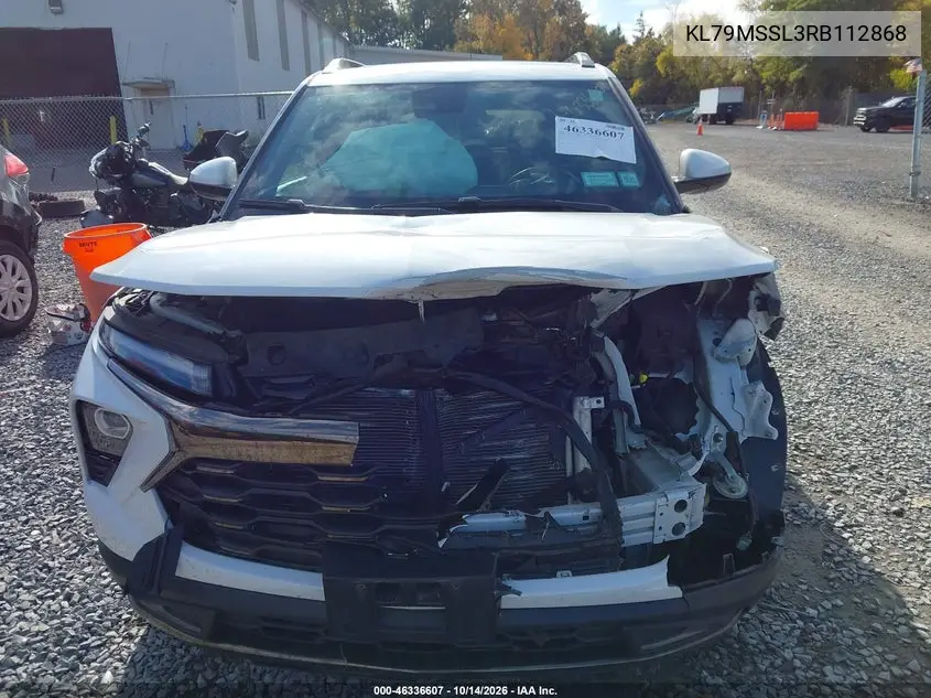 2024 CHEVROLET TRAILBLAZER VIN KL79MSSL3RB112868 — фото 6