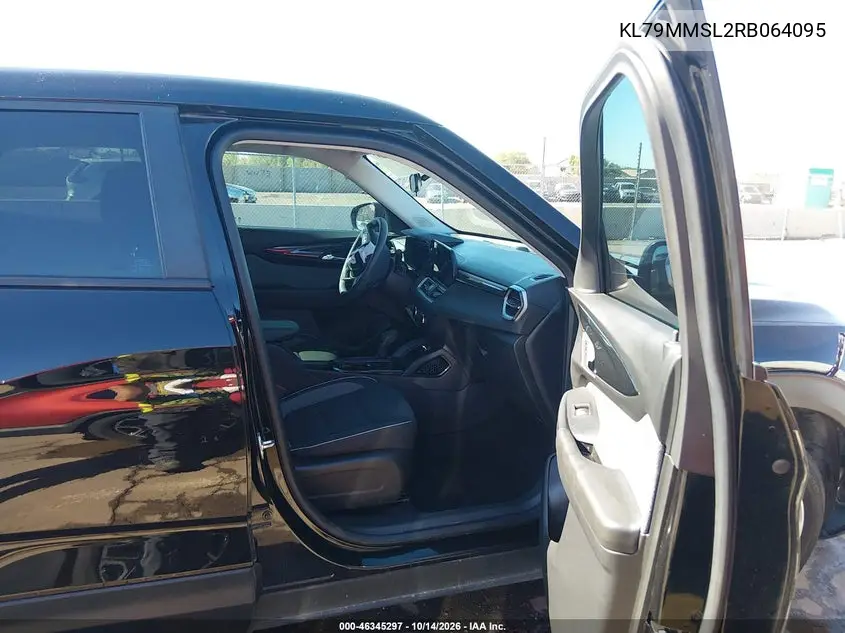 2024 CHEVROLET TRAILBLAZER VIN KL79MMSL2RB064095 — фото 5