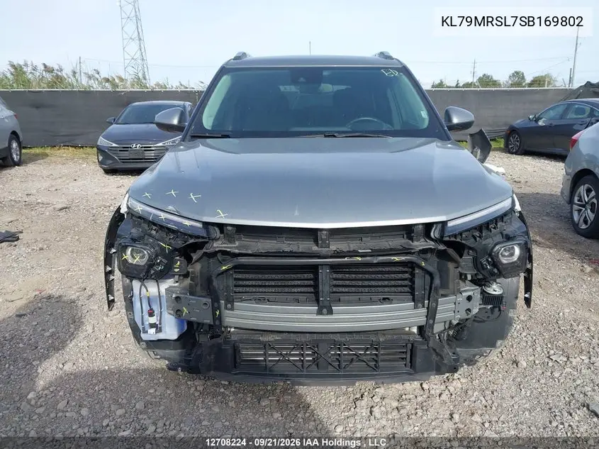 2025 CHEVROLET TRAILBLAZER VIN KL79MRSL7SB169802 — фото 12