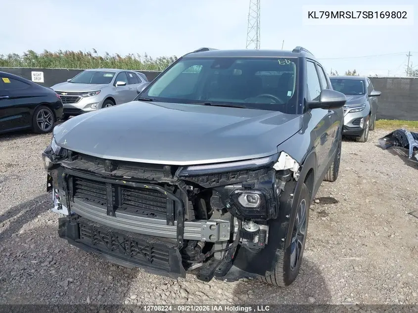 2025 CHEVROLET TRAILBLAZER VIN KL79MRSL7SB169802 — фото 2