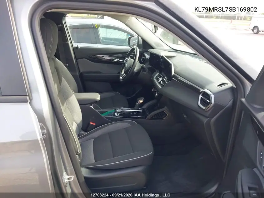 2025 CHEVROLET TRAILBLAZER VIN KL79MRSL7SB169802 — фото 5