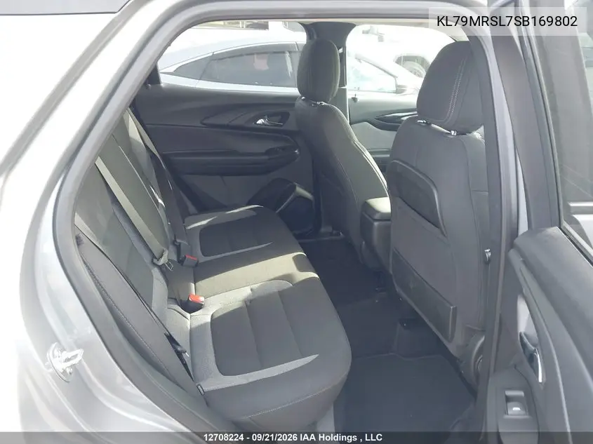 2025 CHEVROLET TRAILBLAZER VIN KL79MRSL7SB169802 — фото 8