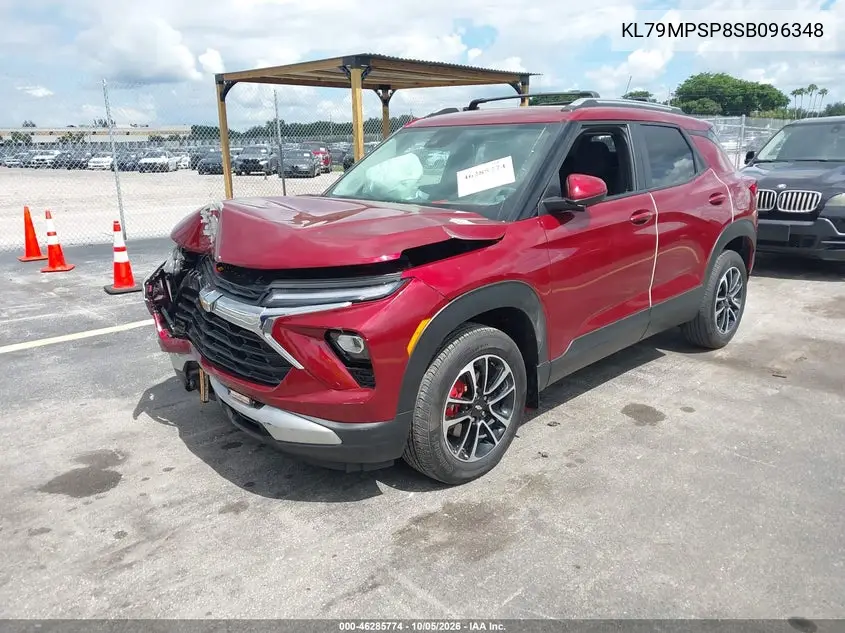 2025 CHEVROLET TRAILBLAZER VIN KL79MPSP8SB096348 — фото 2