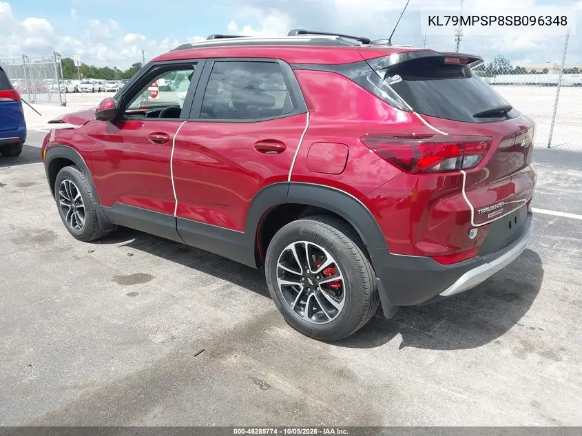 2025 CHEVROLET TRAILBLAZER VIN KL79MPSP8SB096348 — фото 3
