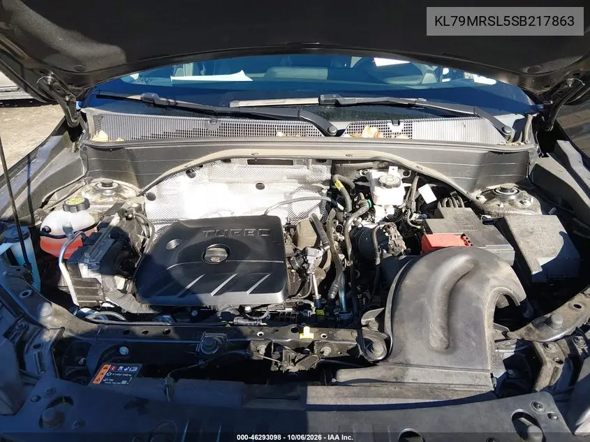 2025 CHEVROLET TRAILBLAZER VIN KL79MRSL5SB217863 — фото 10