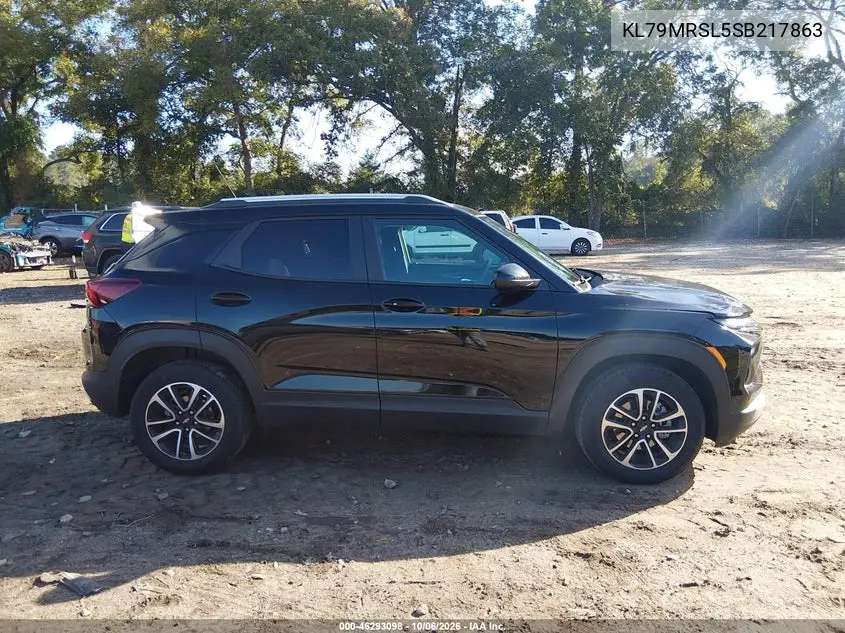 2025 CHEVROLET TRAILBLAZER VIN KL79MRSL5SB217863 — фото 13