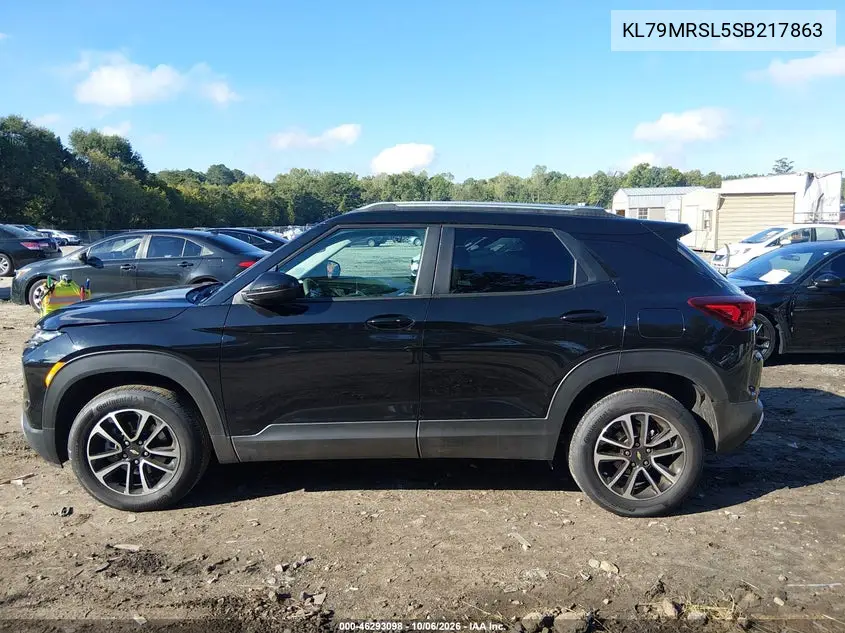 2025 CHEVROLET TRAILBLAZER VIN KL79MRSL5SB217863 — фото 14