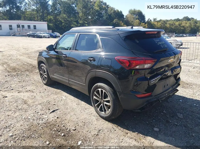 2025 CHEVROLET TRAILBLAZER VIN KL79MRSL4SB220947 — фото 3