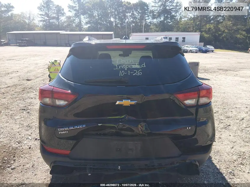 2025 CHEVROLET TRAILBLAZER VIN KL79MRSL4SB220947 — фото 6