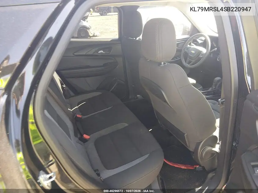 2025 CHEVROLET TRAILBLAZER VIN KL79MRSL4SB220947 — фото 8