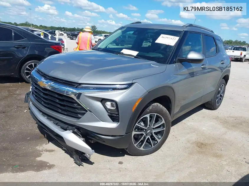 2025 CHEVROLET TRAILBLAZER VIN KL79MRSL0SB185162 — фото 2