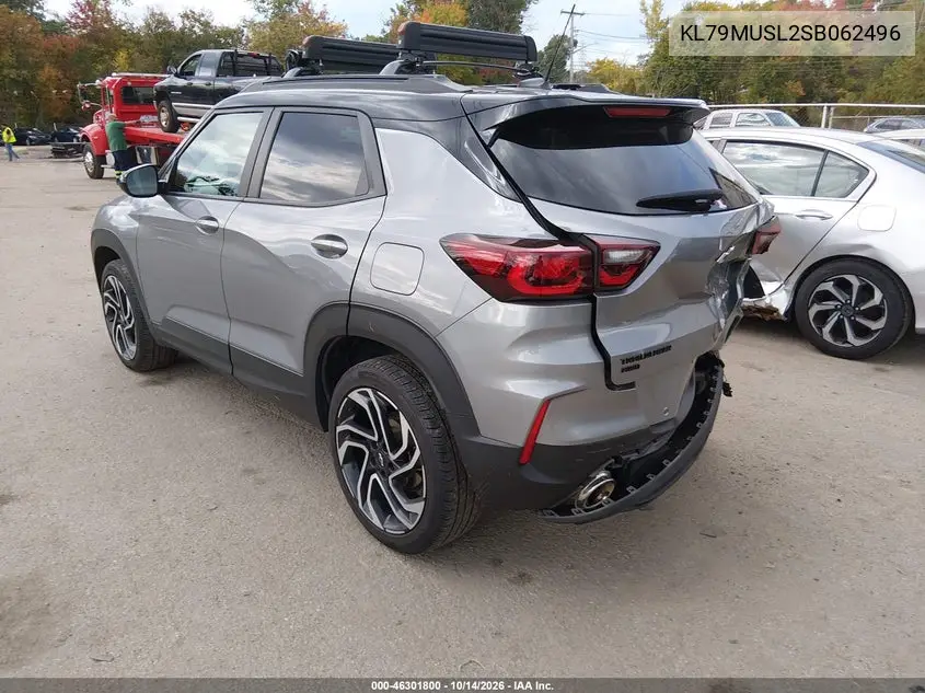 2025 CHEVROLET TRAILBLAZER VIN KL79MUSL2SB062496 — фото 3