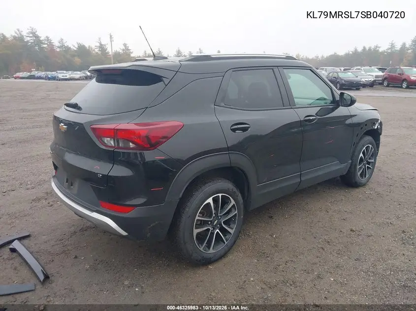 2025 CHEVROLET TRAILBLAZER VIN KL79MRSL7SB040720 — фото 4