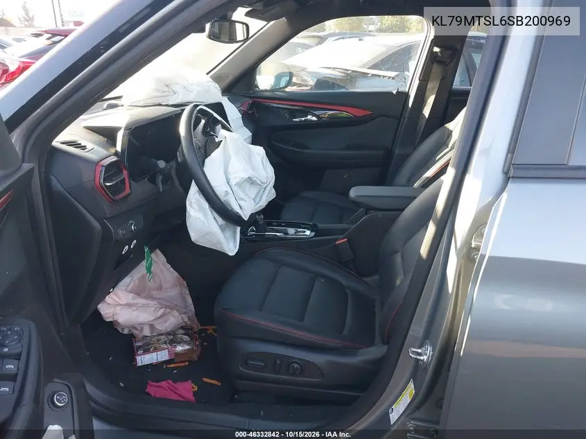 2025 CHEVROLET TRAILBLAZER VIN KL79MTSL6SB200969 — фото 5