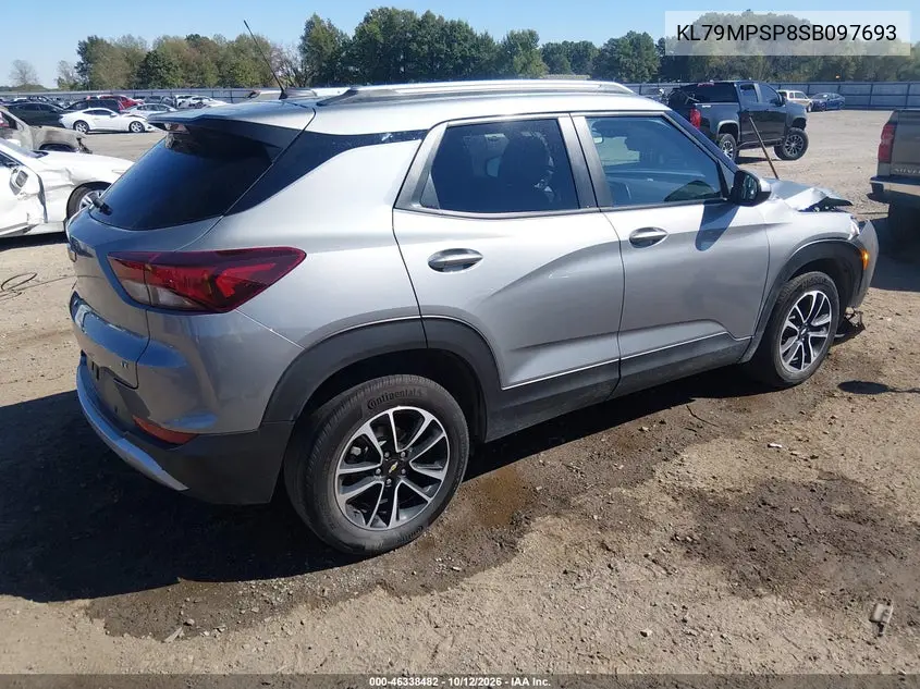2025 CHEVROLET TRAILBLAZER VIN KL79MPSP8SB097693 — фото 4