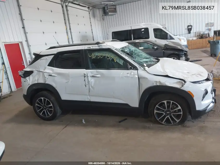 2025 CHEVROLET TRAILBLAZER VIN KL79MRSL8SB038457 — фото 12