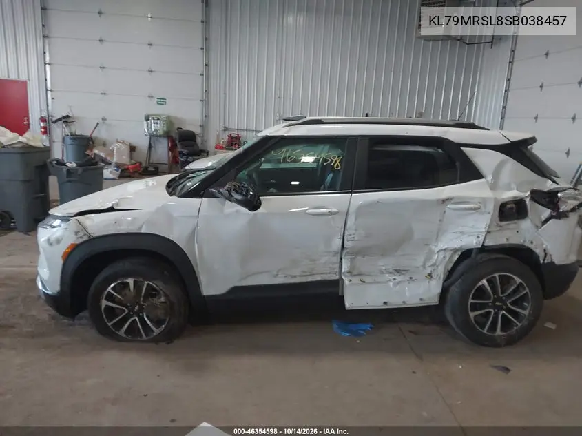 2025 CHEVROLET TRAILBLAZER VIN KL79MRSL8SB038457 — фото 13