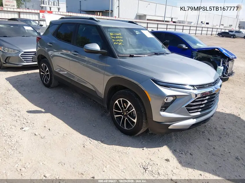 CHEVROLET TRAILBLAZER 2026, VIN KL79MPSL5TB167777