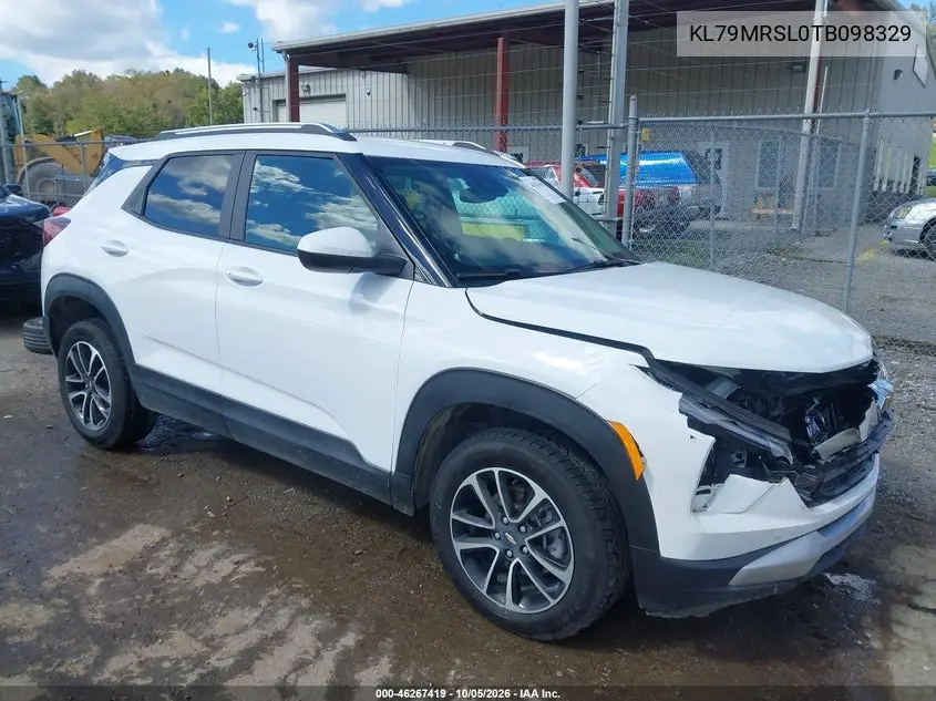 CHEVROLET TRAILBLAZER 2026, VIN KL79MRSL0TB098329