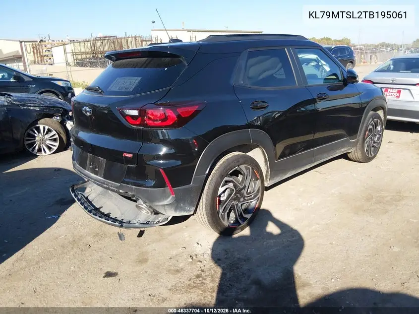2026 CHEVROLET TRAILBLAZER VIN KL79MTSL2TB195061 — фото 4