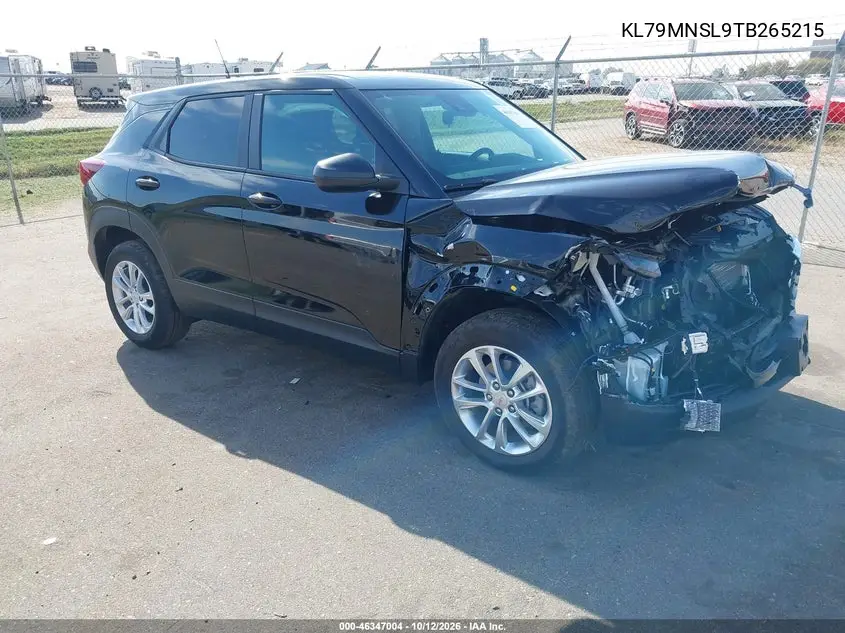 CHEVROLET TRAILBLAZER 2026, VIN KL79MNSL9TB265215