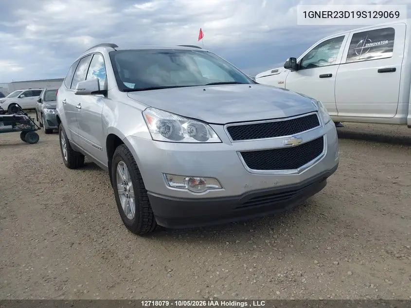 CHEVROLET TRAVERSE 2009, VIN 1GNER23D19S129069