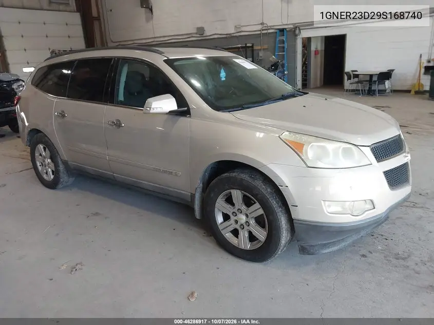 CHEVROLET TRAVERSE 2009, VIN 1GNER23D29S168740