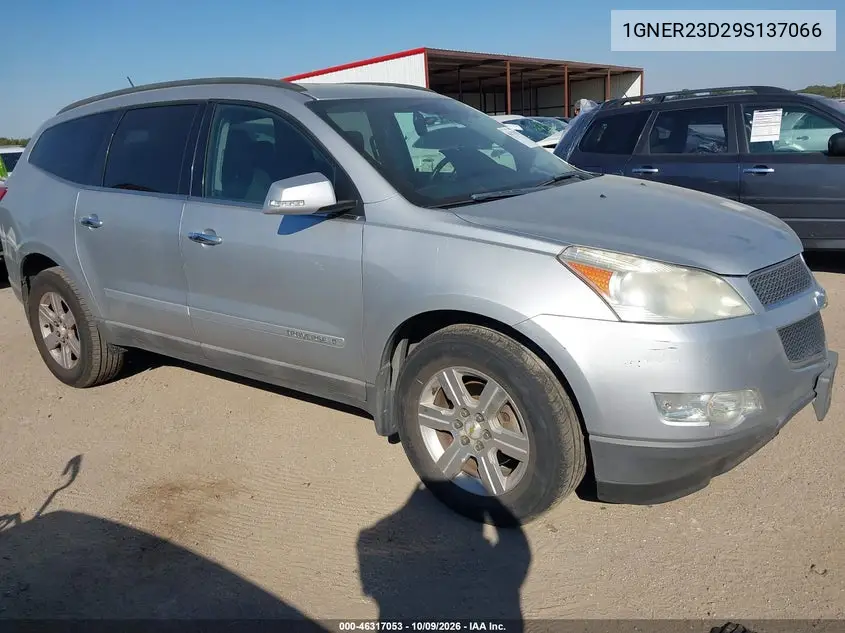 CHEVROLET TRAVERSE 2009, VIN 1GNER23D29S137066