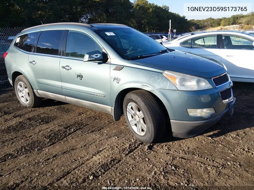 CHEVROLET TRAVERSE 2009, VIN 1GNEV23D59S173765