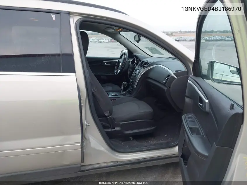 2011 CHEVROLET TRAVERSE VIN 1GNKVGED4BJ186970 — фото 5