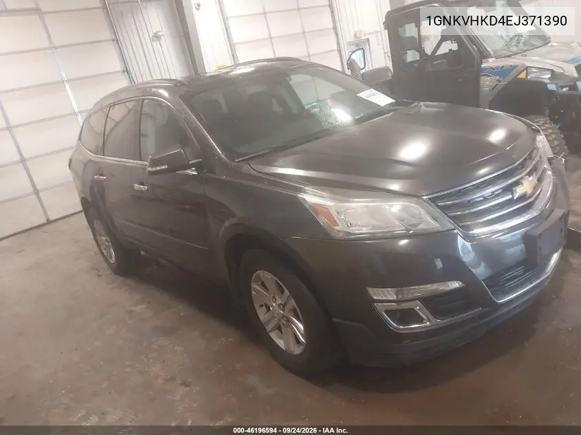 CHEVROLET TRAVERSE 2014, VIN 1GNKVHKD4EJ371390