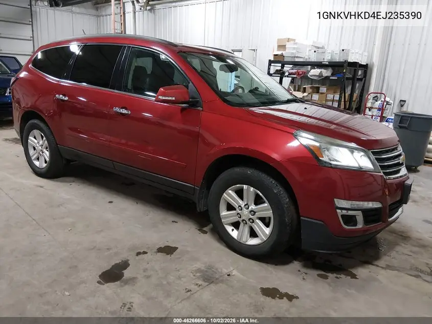 CHEVROLET TRAVERSE 2014, VIN 1GNKVHKD4EJ235390
