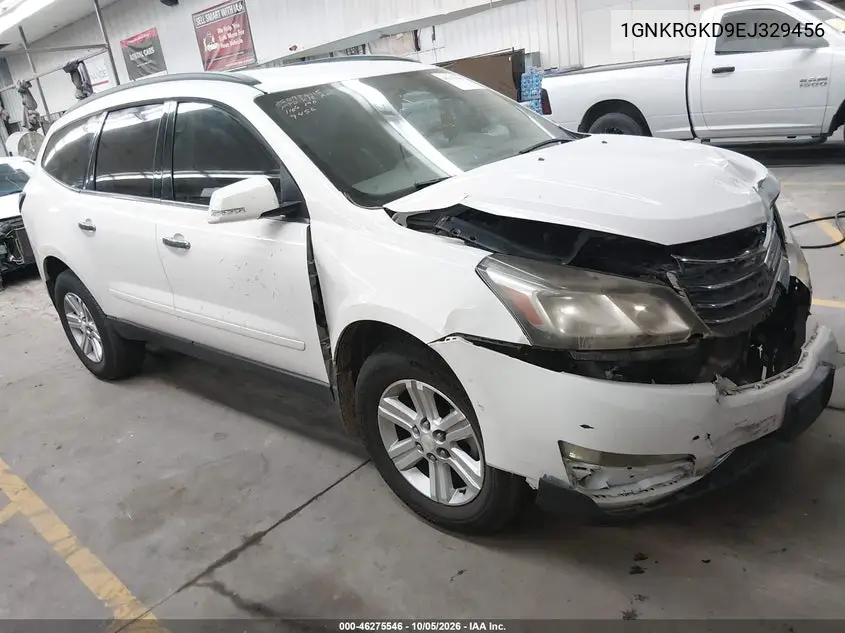 CHEVROLET TRAVERSE 2014, VIN 1GNKRGKD9EJ329456