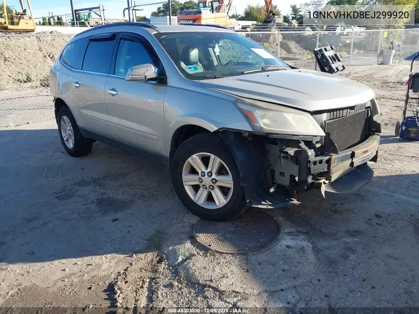 CHEVROLET TRAVERSE 2014, VIN 1GNKVHKD8EJ299920