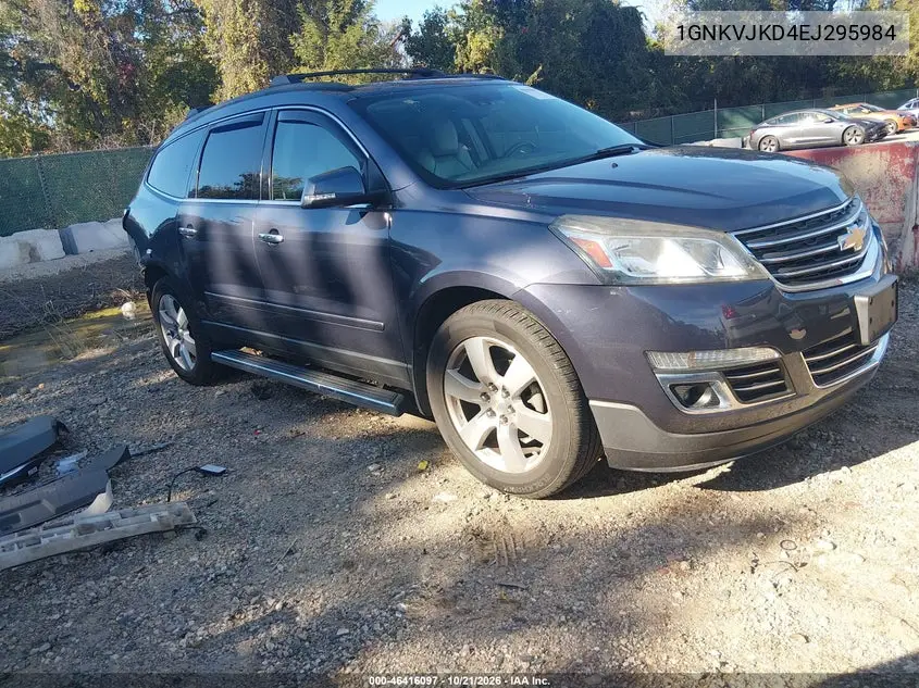 CHEVROLET TRAVERSE 2014, VIN 1GNKVJKD4EJ295984
