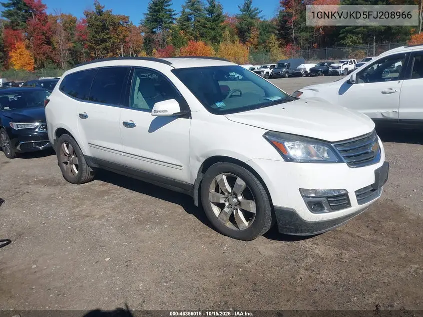 CHEVROLET TRAVERSE 2015, VIN 1GNKVJKD5FJ208966