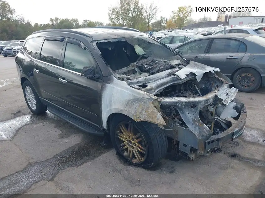 CHEVROLET TRAVERSE 2015, VIN 1GNKVGKD6FJ257676