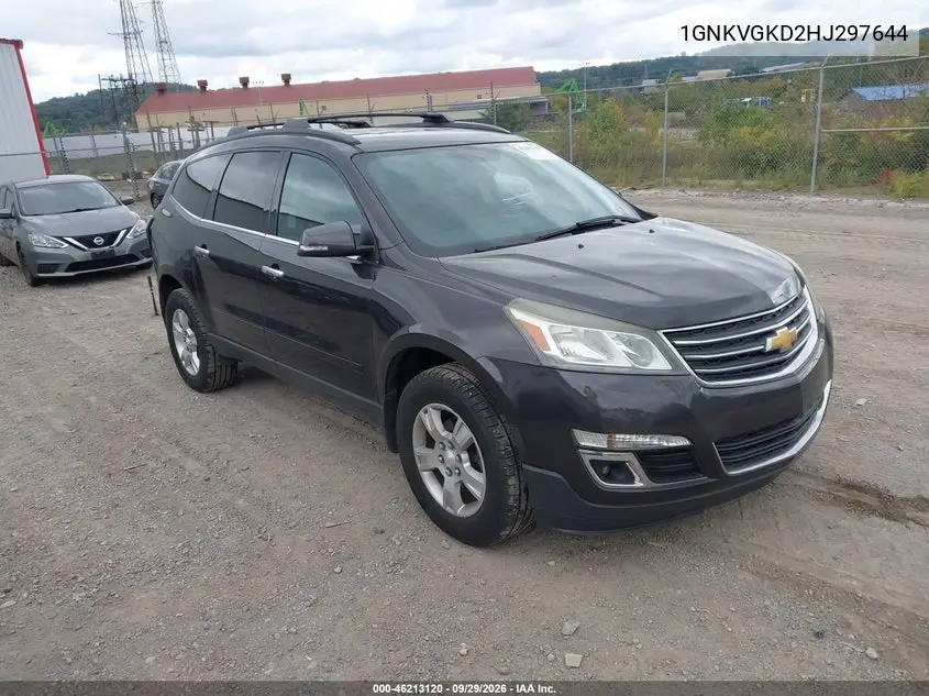 CHEVROLET TRAVERSE 2017, VIN 1GNKVGKD2HJ297644