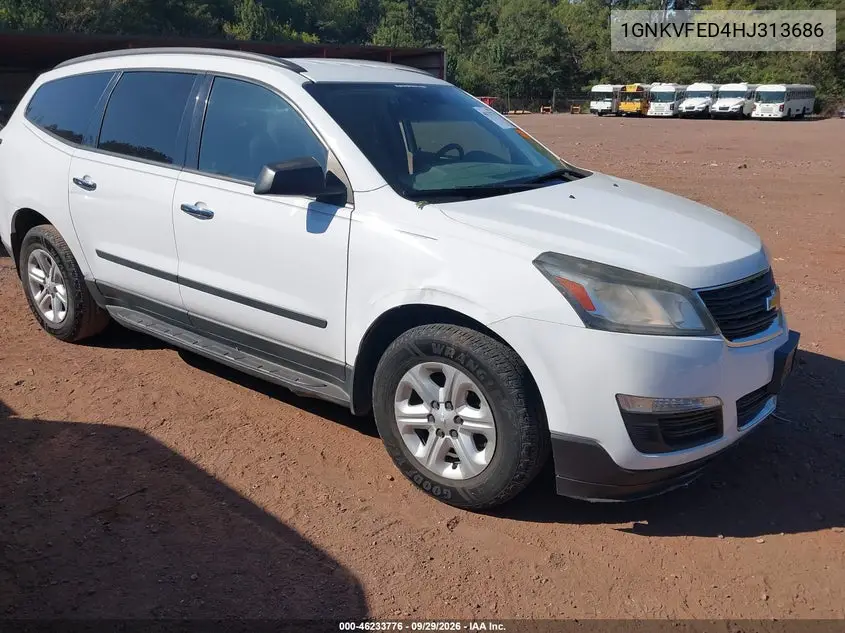 CHEVROLET TRAVERSE 2017, VIN 1GNKVFED4HJ313686