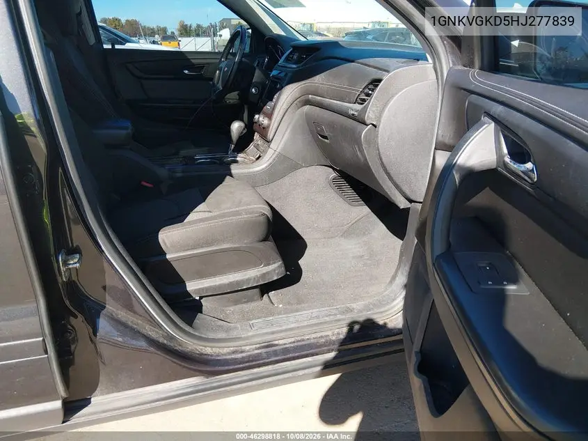 2017 CHEVROLET TRAVERSE VIN 1GNKVGKD5HJ277839 — фото 5